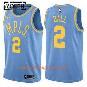 Maillot NBA Los Angeles Lakers Lonzo Ball 2 Nike Hardwood Classics Swingman - Enfant